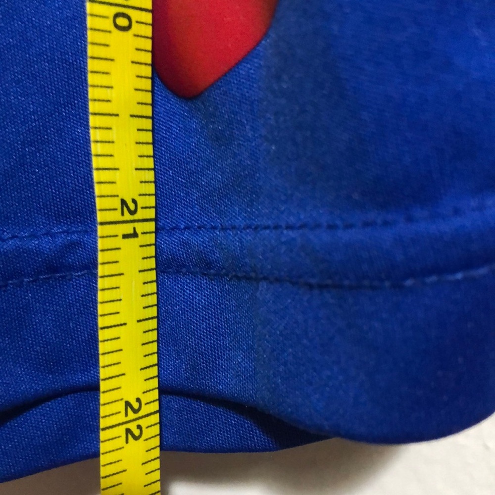 Nike Blue Shorts with Red Pac-Man Design Very Good condition Open to offers! - Picture 4 of 5